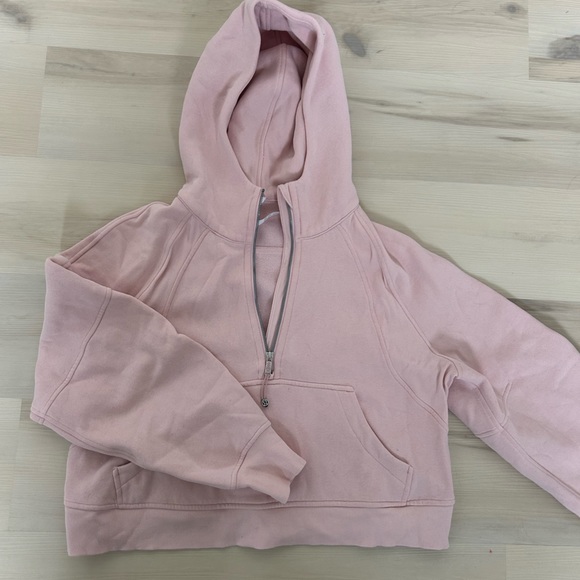 Pink Lululemon scuba half zip - Picture 1 of 5